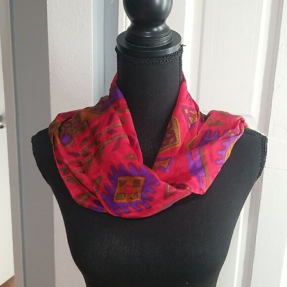 ECHO SCARF  SUPERSLIMS RED    Slims - Picture 6 of 10